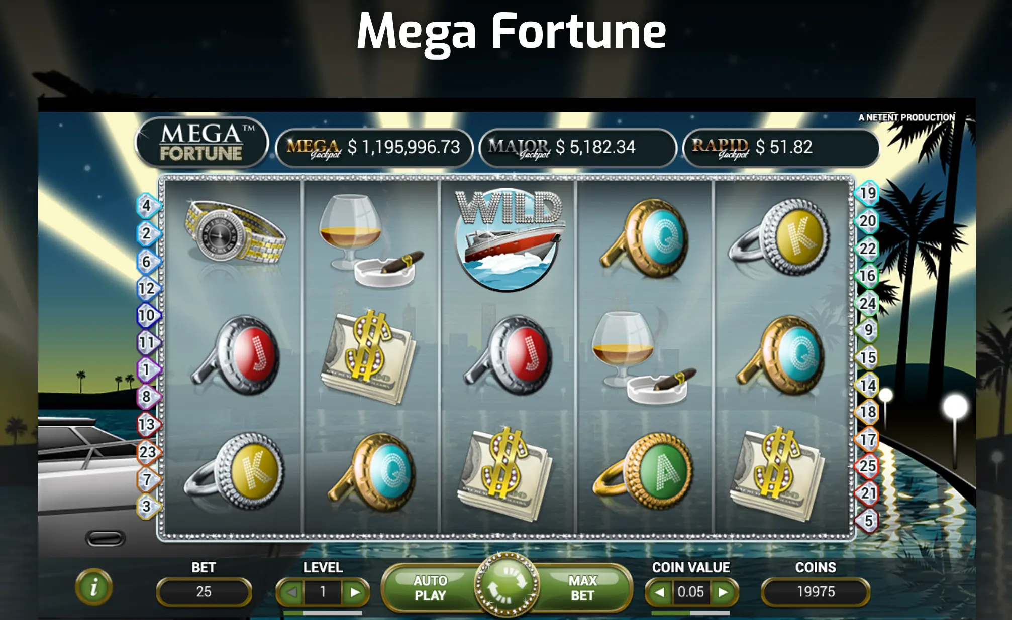 Mega Fortune слот